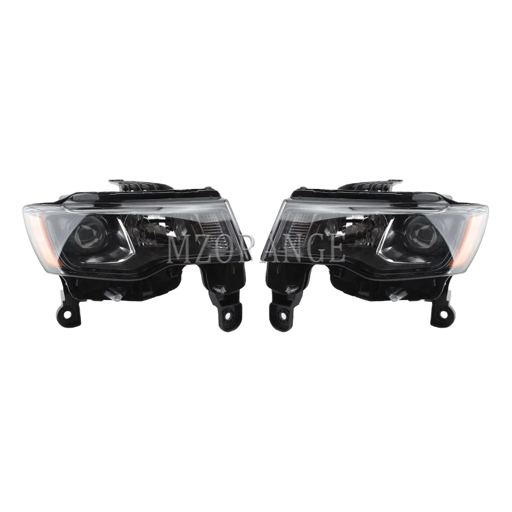

Promotional Auto Parts Halogen Xenon Headlights Jeep Grand Cherokee 2017-2019 American Edition Car Headlights