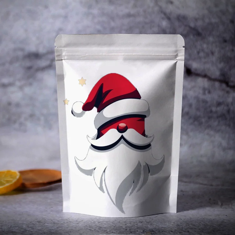 أكياس ورق كرافت بيضاء، رسومات خربش للأطفال، ملونة، مناسبة لتدريس الفصول الدراسية، أنماط قابلة للتخصيص، أكياس هدايا #4