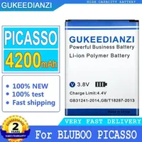 High Capacity Replacement Backup Mobile Phone Battery 4200mAh For BLUBOO PICASSO