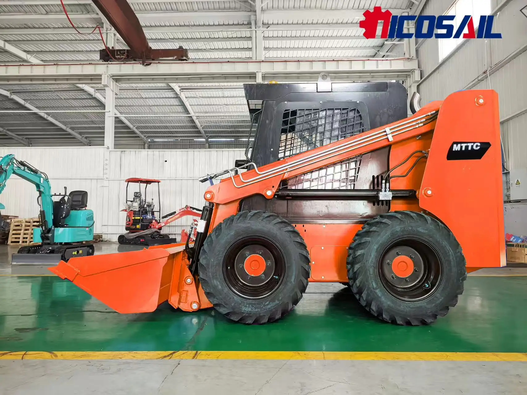 

Customized products popular full hydraulic intelligent purchase China skid steer loader for sale UK