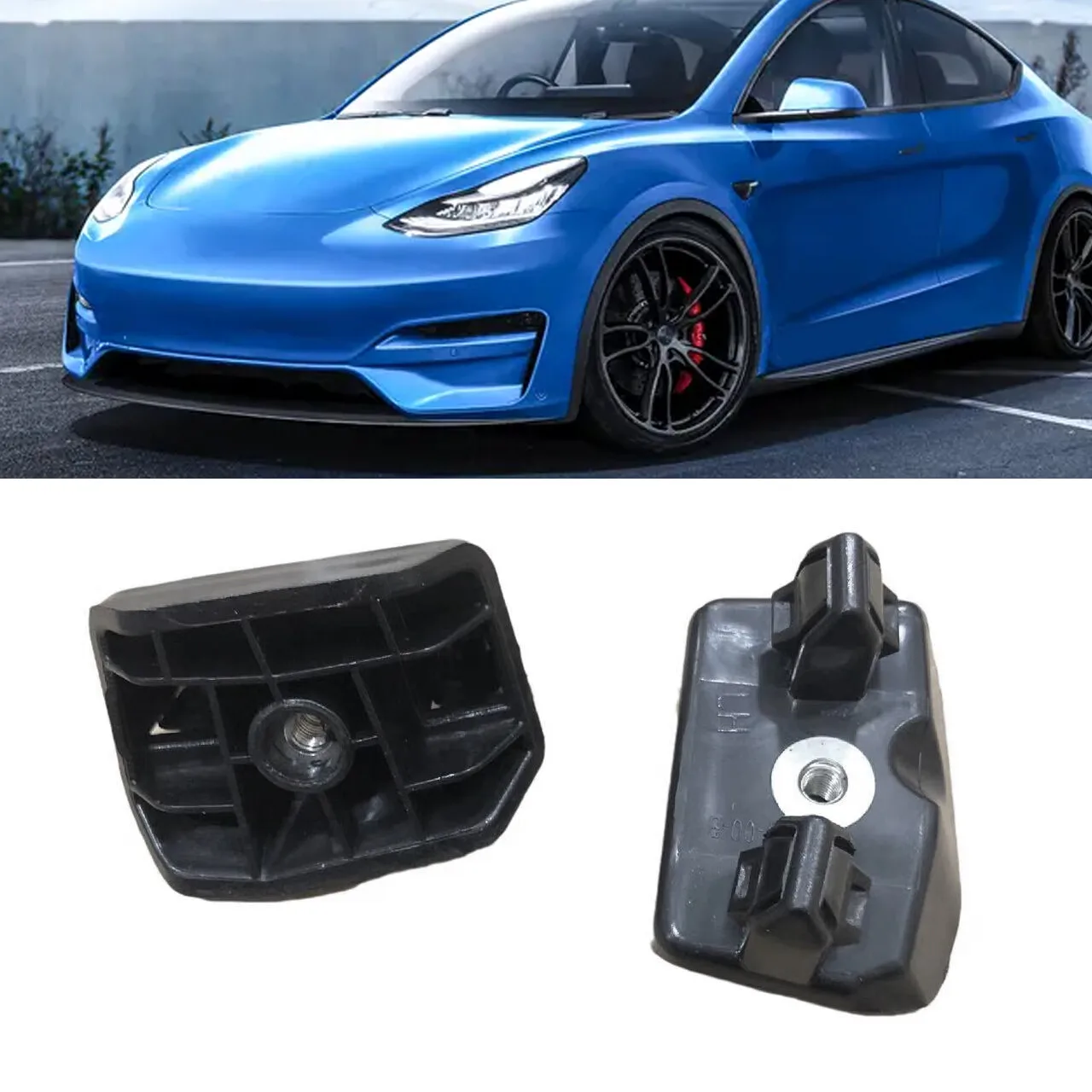 

2 шт. кронштейн бампера переднего крыла для Tesla Model Y 1493772-00-B ​ 1493773-00-Б