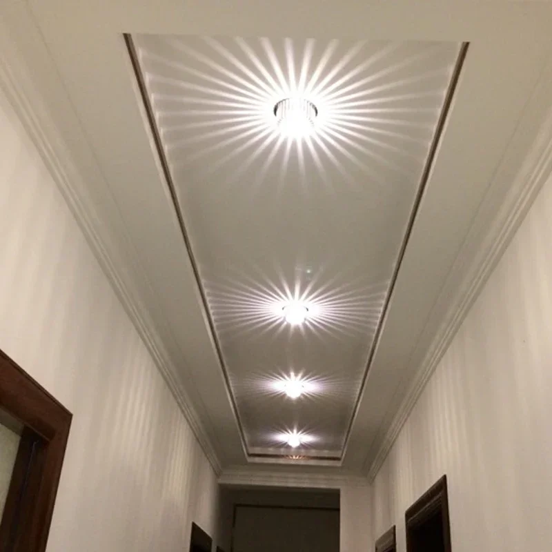 Open Set Ceiling Lights Corridor Lights Lamp 3W/5W Colourful Entrance Foyer Home Lamp LED Effect Light Embedded Lamp