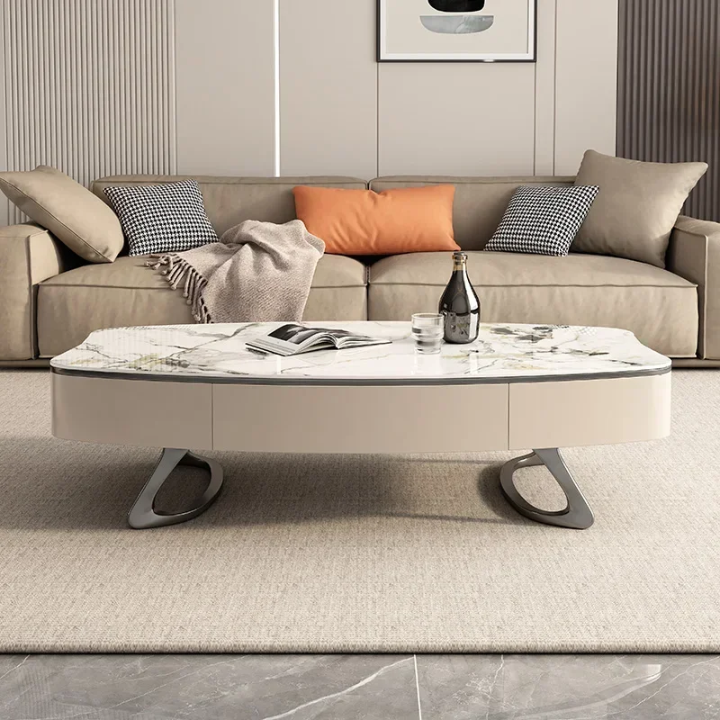 Italian Simple Coffee Table Delicacy Unique Modern Beauty Coffee Table European Portable Nordic Terrace Meubles Trendy Furniture