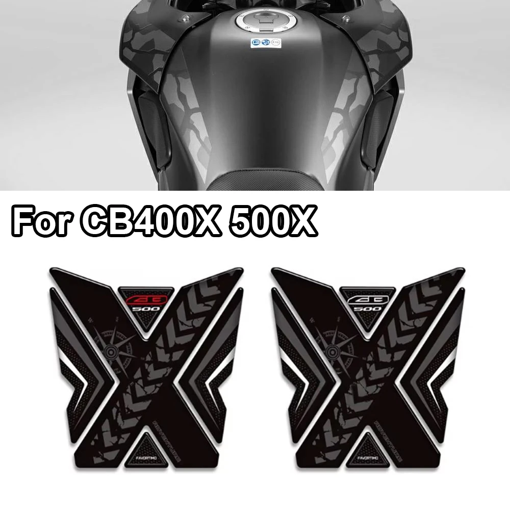 

For Honda CB400X CB500X CB 400 500 CB400 CB500 X Motorcycle Tank pad 3D Gel Epoxy resin protection decals kit