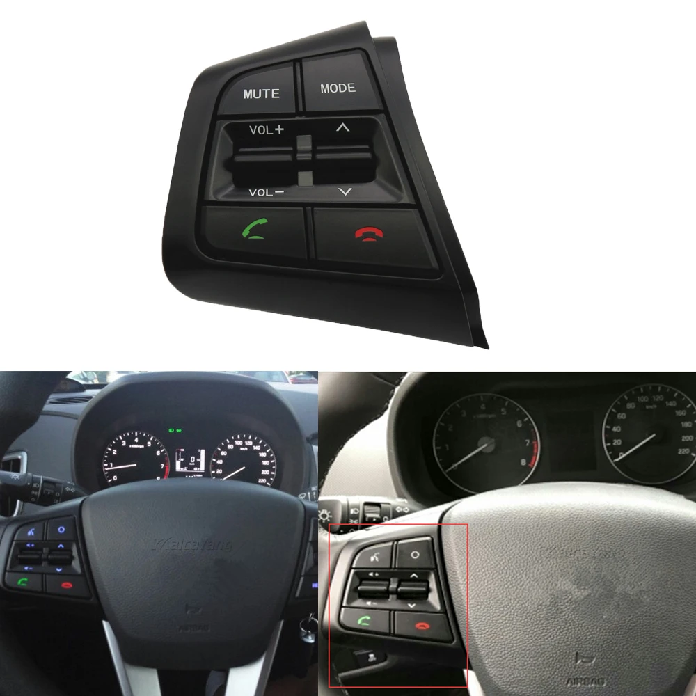 96700C9000 For Hyundai ix25 creta 1.6 2.0 2016-2019 Left Steering Wheel Cruise Control Remote Control Switch button 96700C90004X