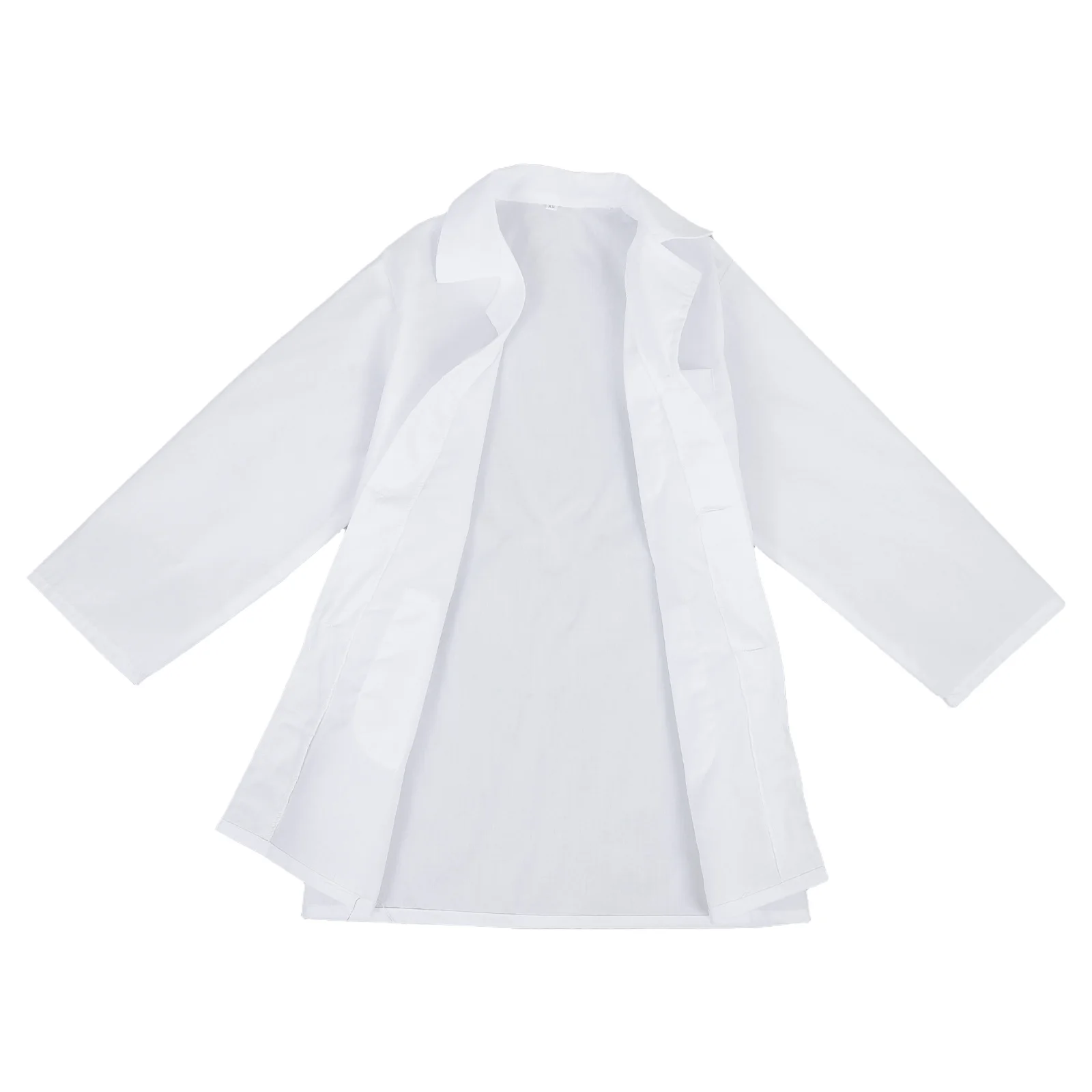

Children Lab Coat Halloween Costume Experiment Uniform White Doctor Kid Coats School Play Toddler Scientist Coat Kids Dress Up