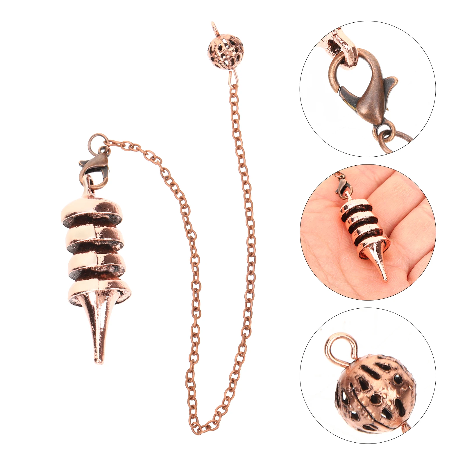 

Geometric Tarot Pendant Necklace Divination Meditation Home Decor Room Hanging Jewelry Craft Supplies Pendulum Charm Lovely