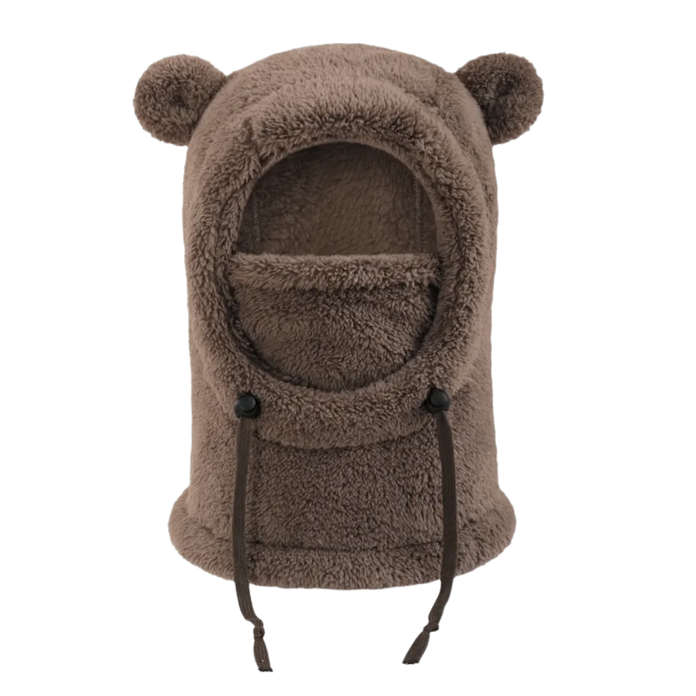 

Ear Protection 3 in 1 Winter Helmet Hat Mask Scarf Soft Integrated Hat Keep Warm Neck Protection Balaclava Hat Cold Weather