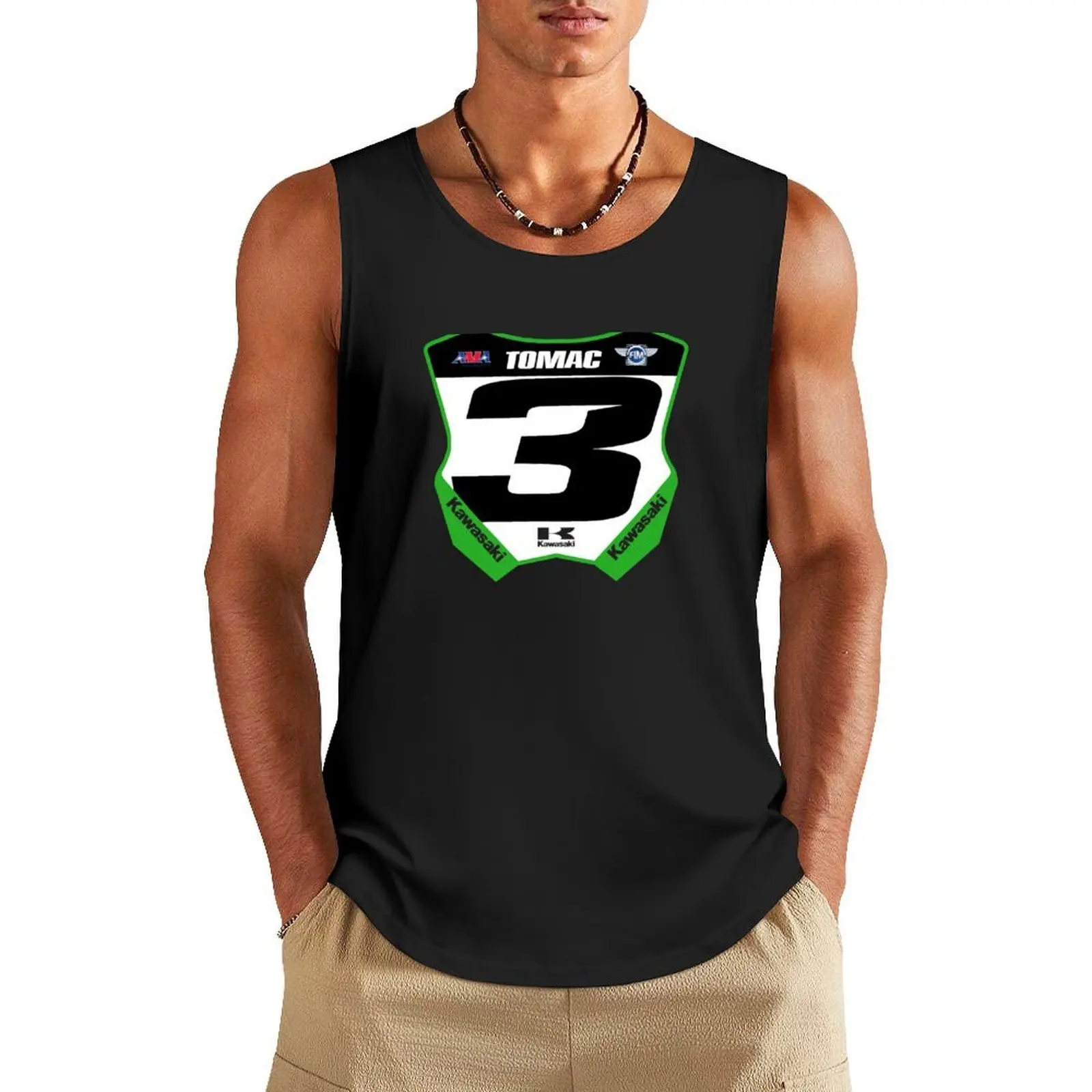 

ET3 Tank Top Men's sleeveless gym clothes man T-shirt man anime t-shirts