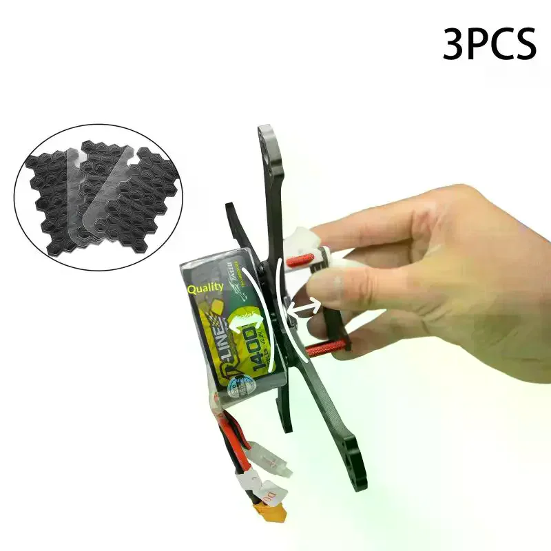RC Washable Battery Anti-Slip Pad Washable Battery Anti-slip Pad Drone PU Glue For FPV RC Models