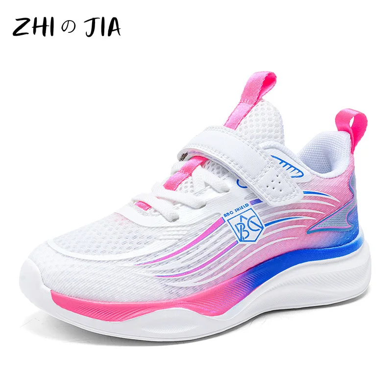 

Autumn Knitted Mesh Breathable Sneaker Children Outdoor Lightweight Running Shoes Boys and Girls Fashion Casual Footwear 28-39