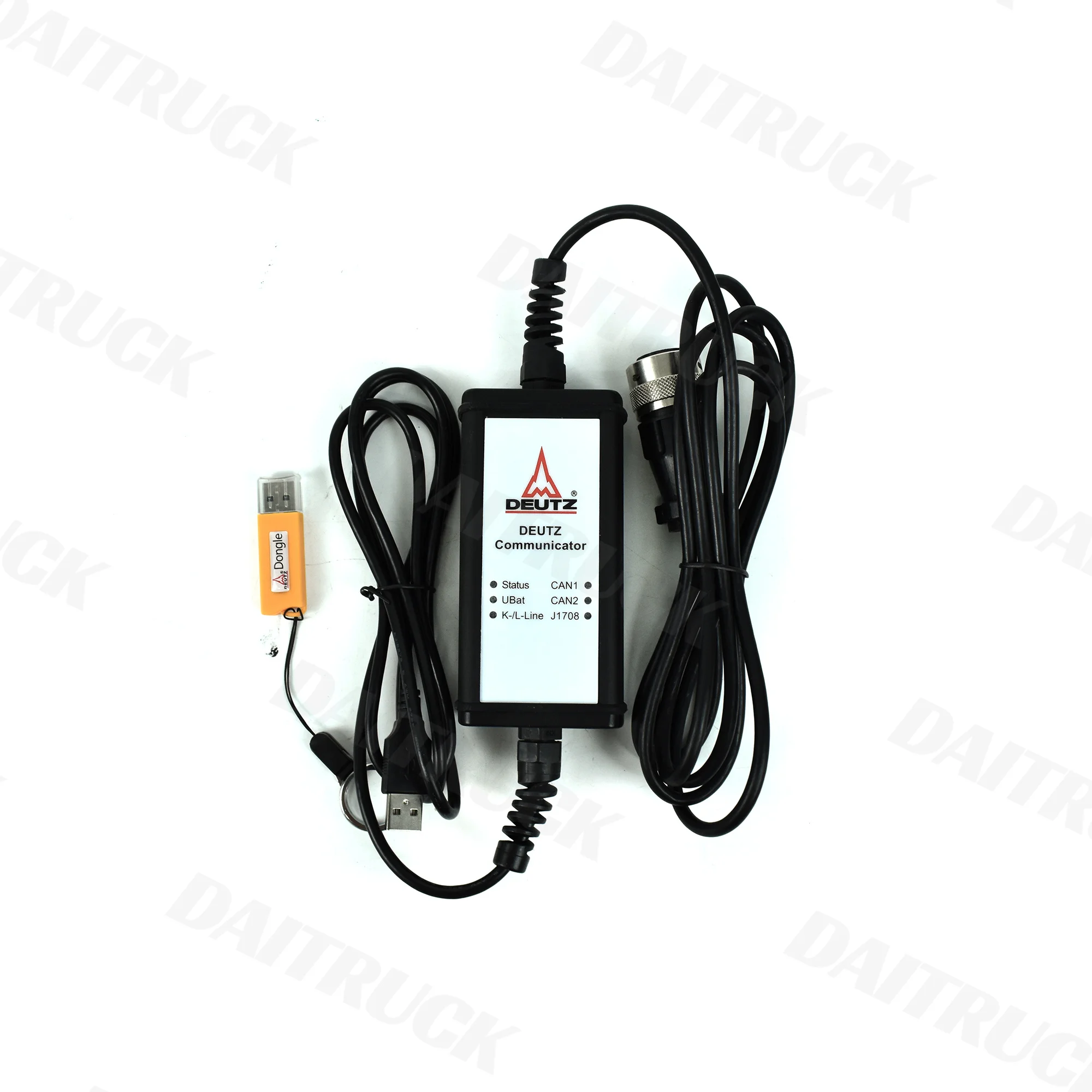 For Deutz Sergy 2010 Deutz DECOM + USB Dongle EMR4 6 Diagnose Kit Engine Communicator Truck For Deutz Diagnostic Tool