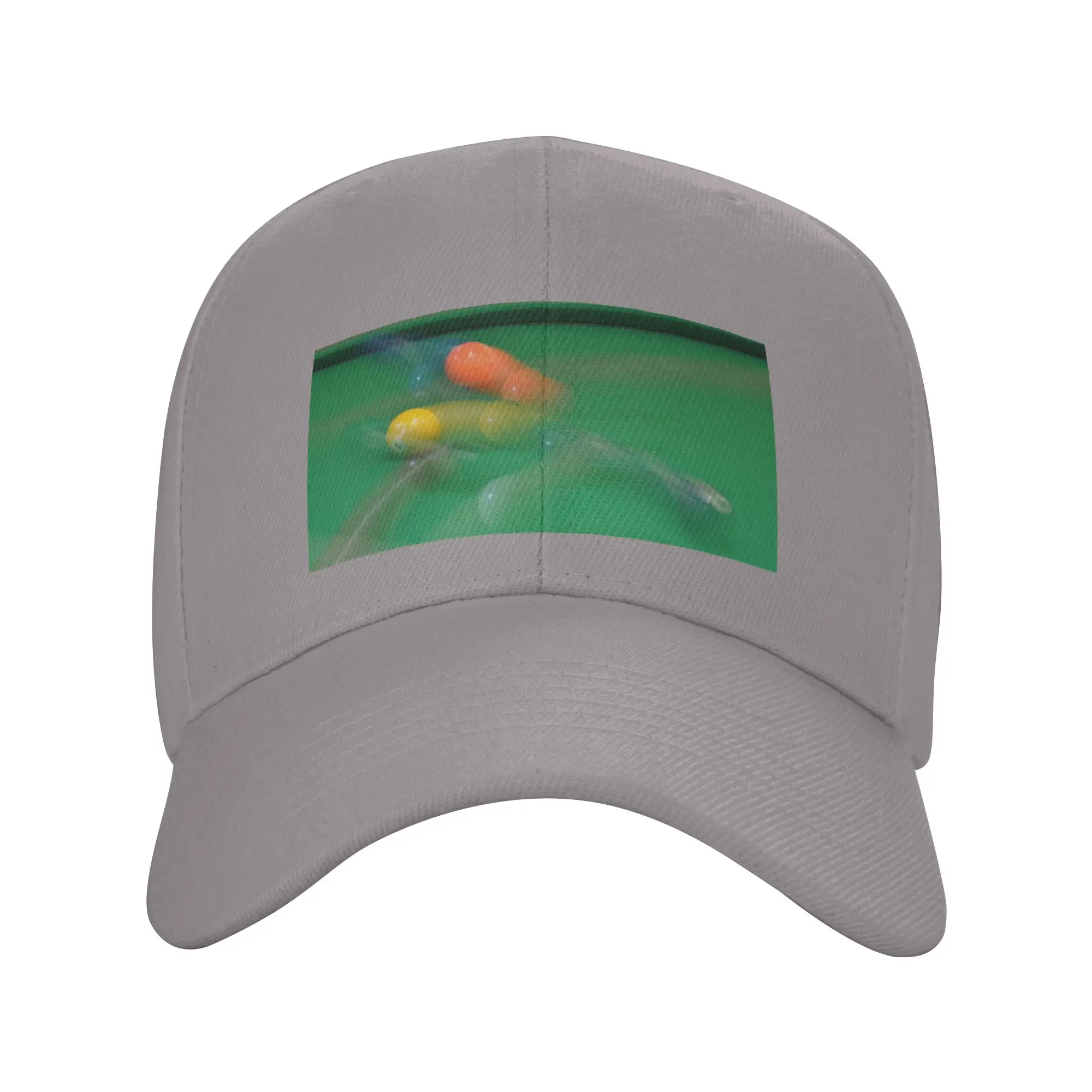 Hot Sale Slow motion shot of pool balls Baseball Cap  Low Profile Summer Woman Cap  Ball Sports Summer Woman Cap
