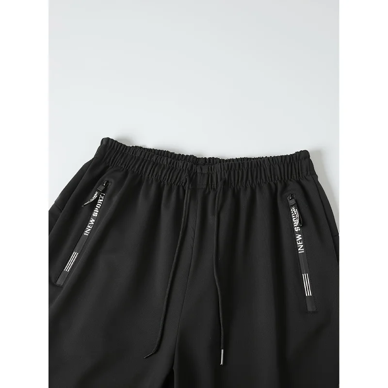 Men's Thickened Fleece Pants - Heavy-Duty Thermal Winter Pants with Elastic Cuff & Drawstring Waist