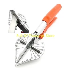 1pcMulti-angle Scissors Shear 45-135 Degree Hand Miter Multifunction multi-angle Scissors Edge Card PVC Plastic Pipe Cables Cutt