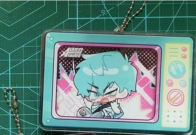 Cosplay nuevo llavero acrílico ivti de escenario de forma especial hecho a sí mismo bolsa de alto nivel de apariencia colgante decorativo regalo