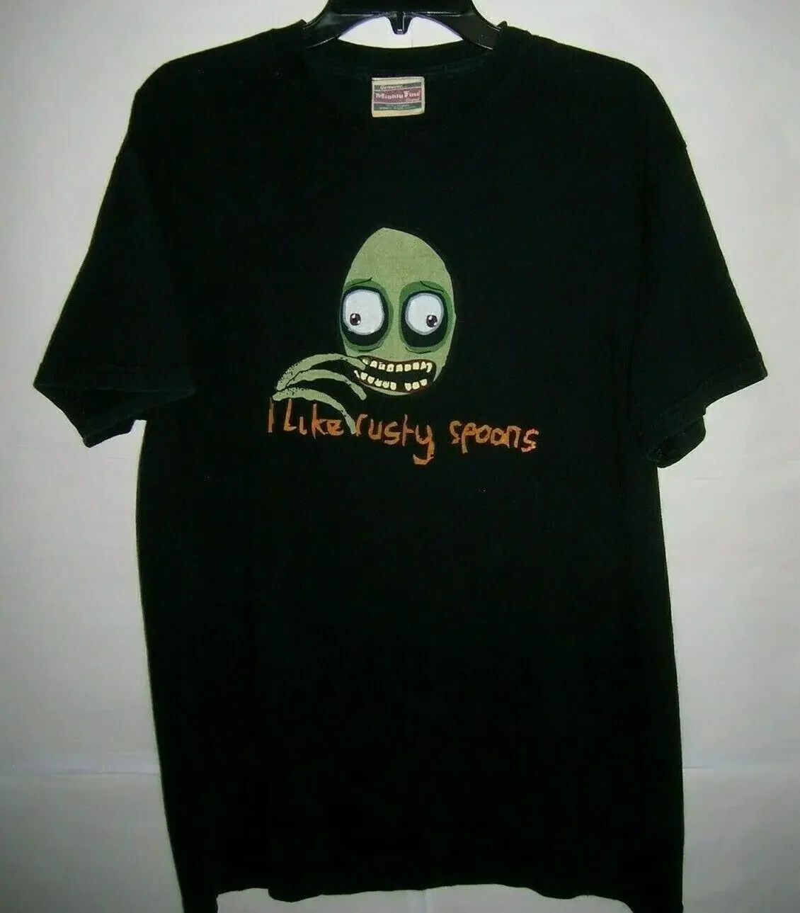 Salad Fingers t-shirt David Firth vintage 2005 official Mighty Fine mens L