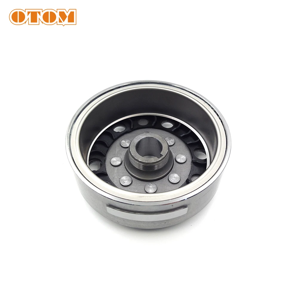 OTOM Motorcycle Magnetic Cylinder Magnetor Rotor Head For ZONGSHEN NC250 NC450 Off-road Motocross Engine Accessories Parts Bikes