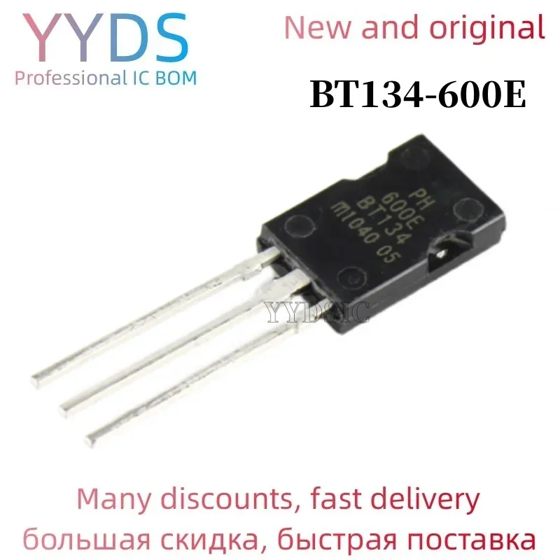 BT134-600E PH 600E BT134 triac TO-126  10PCS /LOT