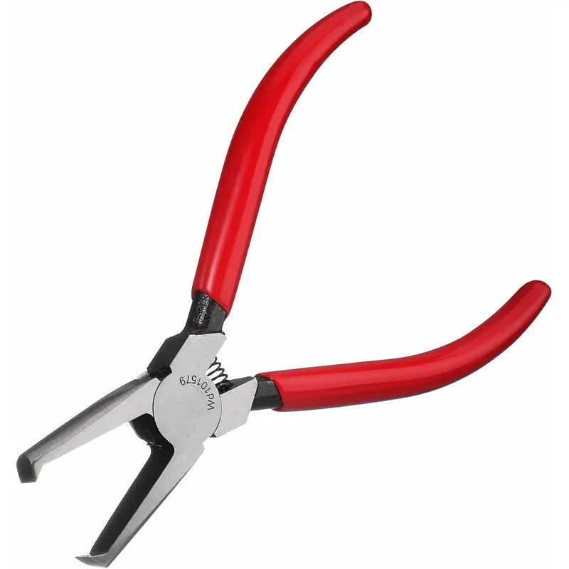 5-inch Flat Head Fret Puller Tools Set, Fret Removal Pliers for Acoustic Electric Guitar Bass, Luthier Replacement Repair Tool