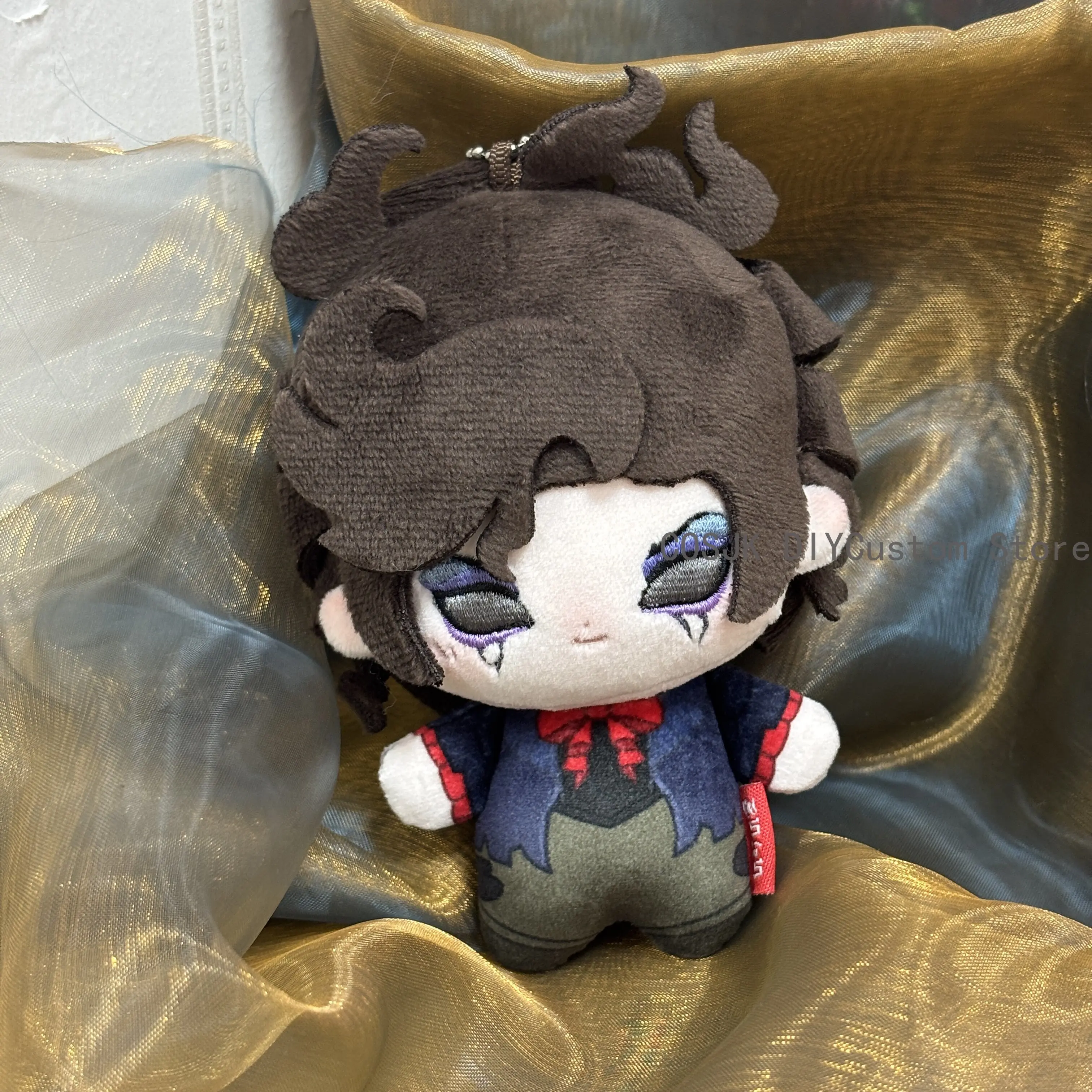 

10CM Anime Identity V Opera Singer 10CM Kawaii Nunu Body Mini Plush Stuffed Plushie Bag Pendant Cute Figure Keychain Gift