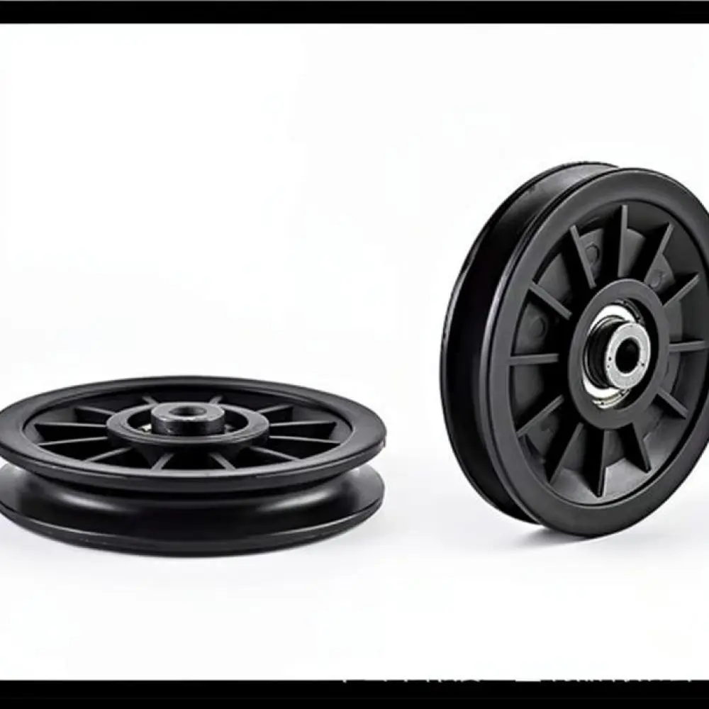High Performance Nylon Gym Pulley Wheel Replacement For Fitness Cable System Strength Training Machine Accessory