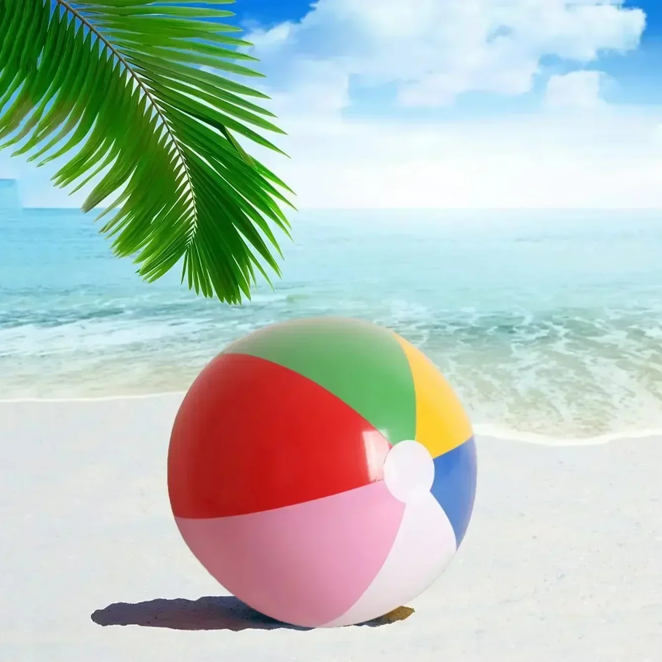 1PC Zomer Opblaasbare Ballonnen lticolor Hawaii Roeping Strandbal Kinderen Buitenzwembad InteractiveToy Party