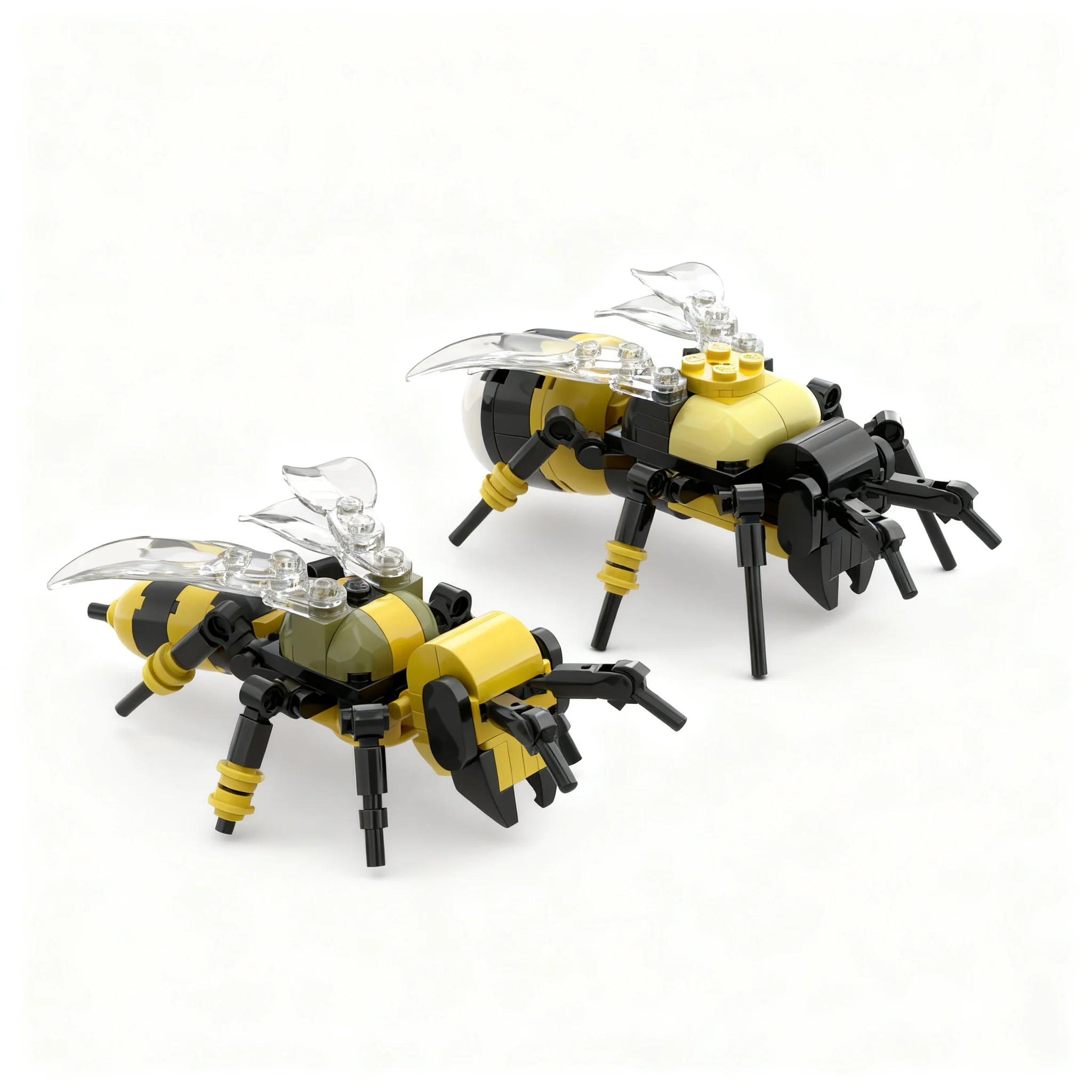 167pcs MOC Bee & Bumblebee Ideas CUUSOO Model Building Blocks Christmas Gift Toy Architecture Craft Assemble Education Creative