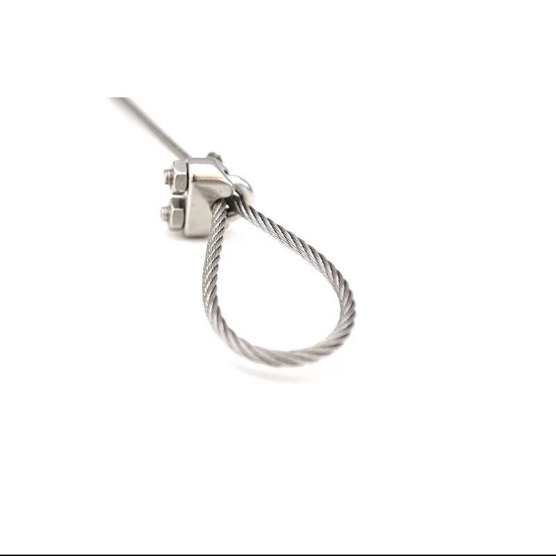 304 316 Marine Grade Stainless steel DIN741 wire rope clip rigging cable clamp stainless steel fasterner