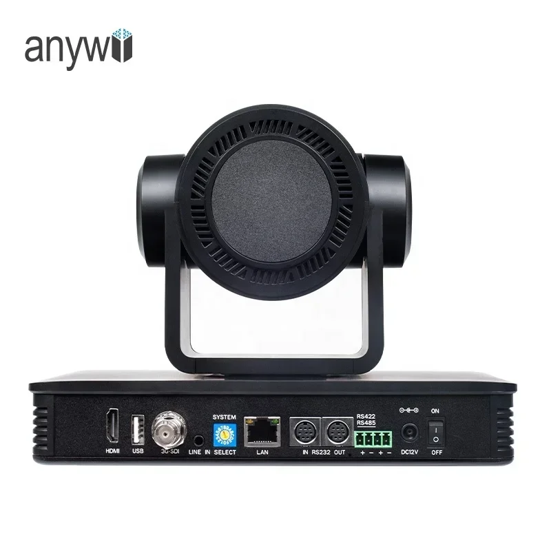 Anywii Fast Delivery  60fps 4K PTZ Camera 25x NDI AI Tracking Church Conference Room LiveStreaming ptz camera