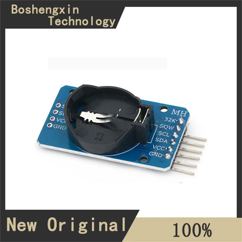 1 peça ds3231 at24c32 módulo de relógio de alta precisão módulo iic módulo de armazenamento com bateria