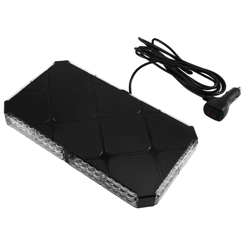 

Well-LED Warning Traffic Hazard Caution Emergency Strobe Light 11.5 Inch Roof Top With Magnetic Base 12-24V