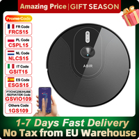 ABIR X6PRO Robot Vacuum Cleaner with Smart Eye System,6000Pa Suction, Software Virtual Wall, Smart Home Wet Dry Mopping,