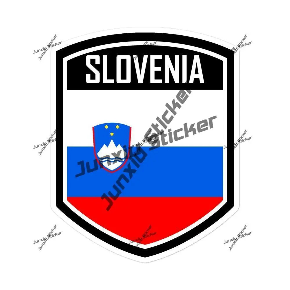 

Slovenia Decal Slovenia Flag Emblem Stickers Vehicle Anti Scratch Exterior Accessories for Car Bumper Truck Speedboat Fuel Tank