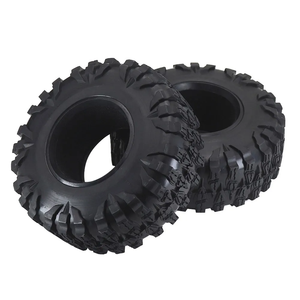 Rc Car 2.2 Rubber Mud Grappler Tires 120 * 60 * 46mm Dla 1:10 Rc Rock Crawler Axial Scx10 90046 90047 Traxxas Trx4 Trx6 Yikong