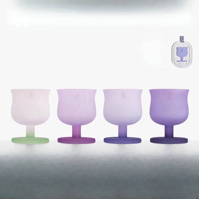 Candy water cup cup cute gift glass lead-free crystal cup juice glass wine glass set high value