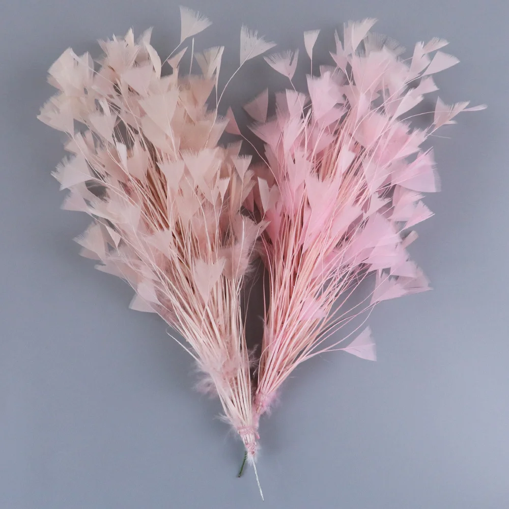 1 Bunch Turkey Feather Flower for Headdress 10-12Inch Feathers Wedding Party Decoration Handicraft Accessories Headpiece Plumas