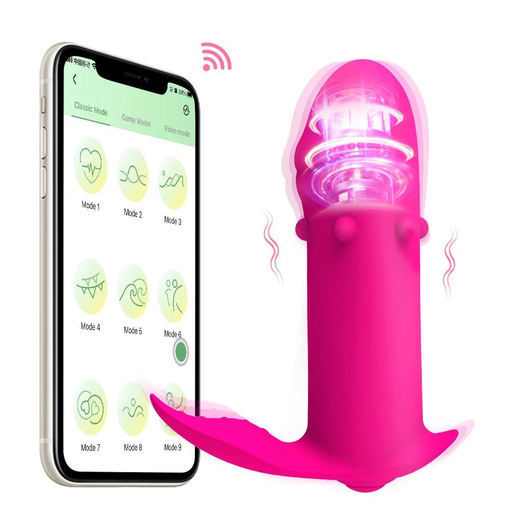 Wireless Bluetooth APP Dildo Vibrator for Women Clitoris Stimulator G Spot Massager Wear Vibrating Egg Sex Toys for Women Adults