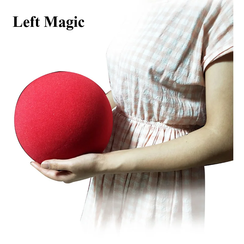 Oversized Red Magic Sponge Ball (20cm Diameter) Magic Tricks Soft Ball Excellent Elasticity Classic Ball Close Up Magic Props