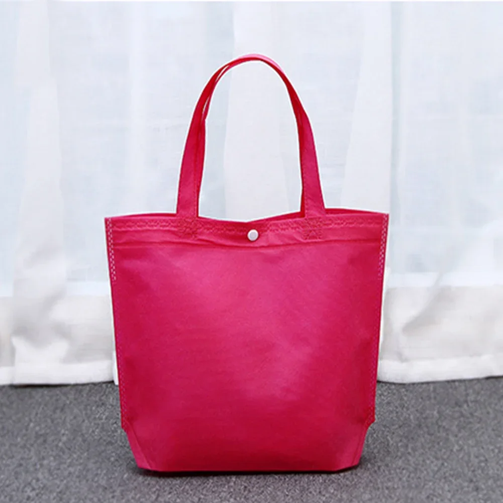 New Foldable Shopping Bag Reusable Tote Pouch Women Travel Storage Handbag Fashion  Shopping Bags SB10-V