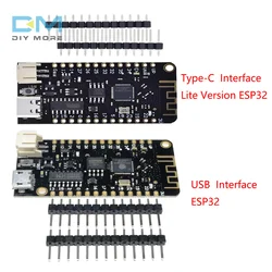 MicroPython ESP32 Development Board Lite Version V1.0 Rev1 Type-C+Lolin32 ESP32 BT WIFI Development Board USB CH340C