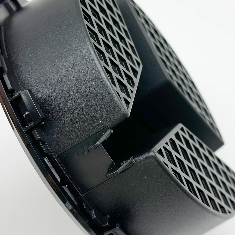 1 Stück Auto-Frontgrill mit Standardgittermodell, ABS, schwarze Farbe, für Teilenummer: A0008880060 für W-176, W-205, W-207 Frontemblem – Detail 2
