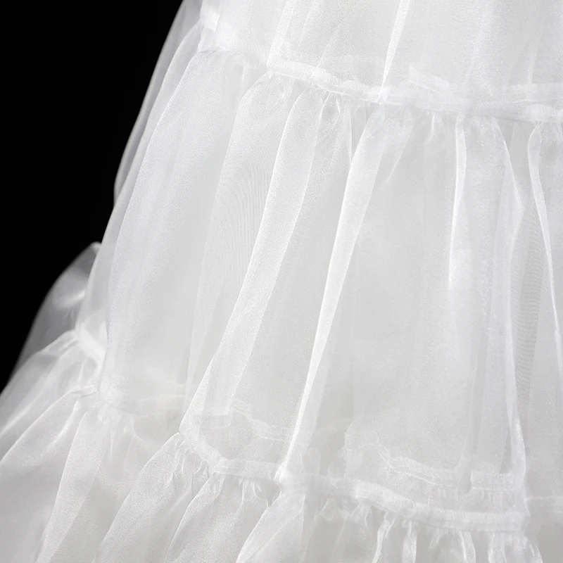 Lolita Skirt Support Yarn Skirt Long Daily Violence Soft Yarn Boneless Extension Petticoat Lolita Skirt Poncho Skirt