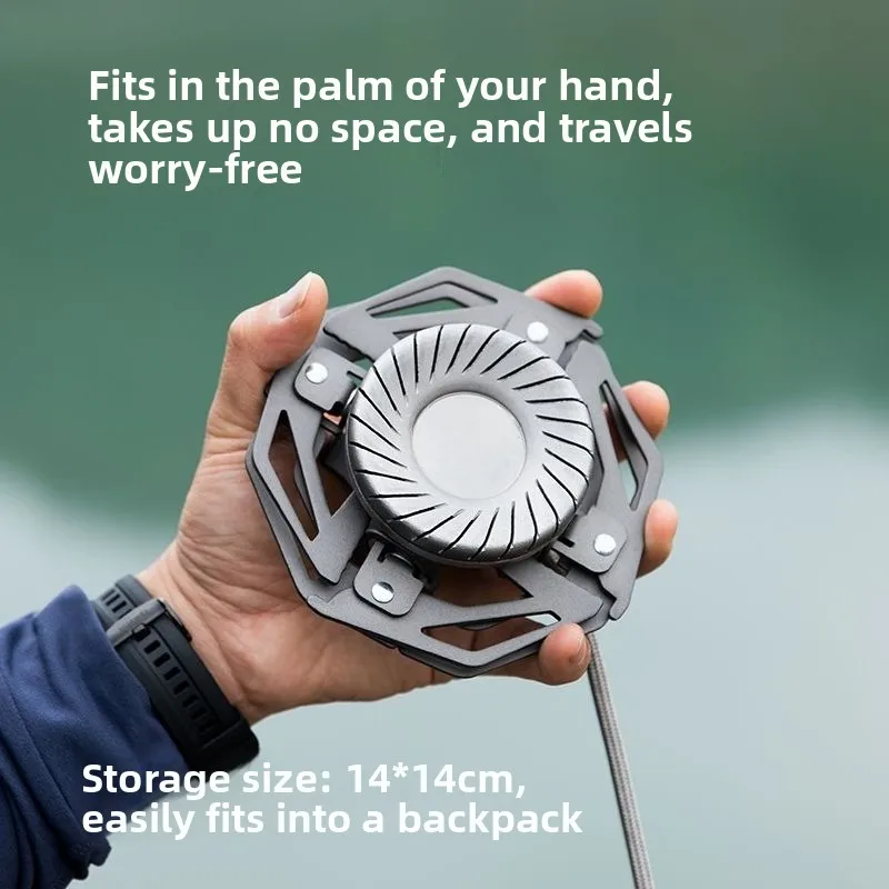 Outdoor Cassette Stove Folding Portable High-firepower Flying Saucer Stove Split Picnic Gas Tea Stove