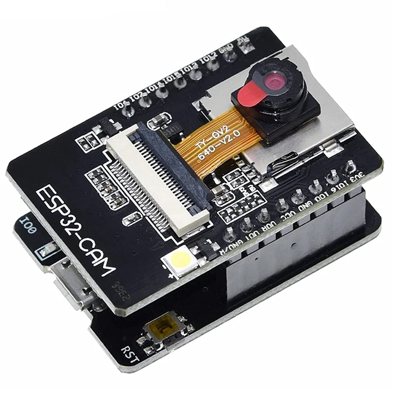 Ежедневная плата ESP32-CAM WiFi Bluetooth, 4 шт., ESP32-CAM-MB Micro-USB для последовательного порта CH340G с модулем камеры OV2640, 2 МП