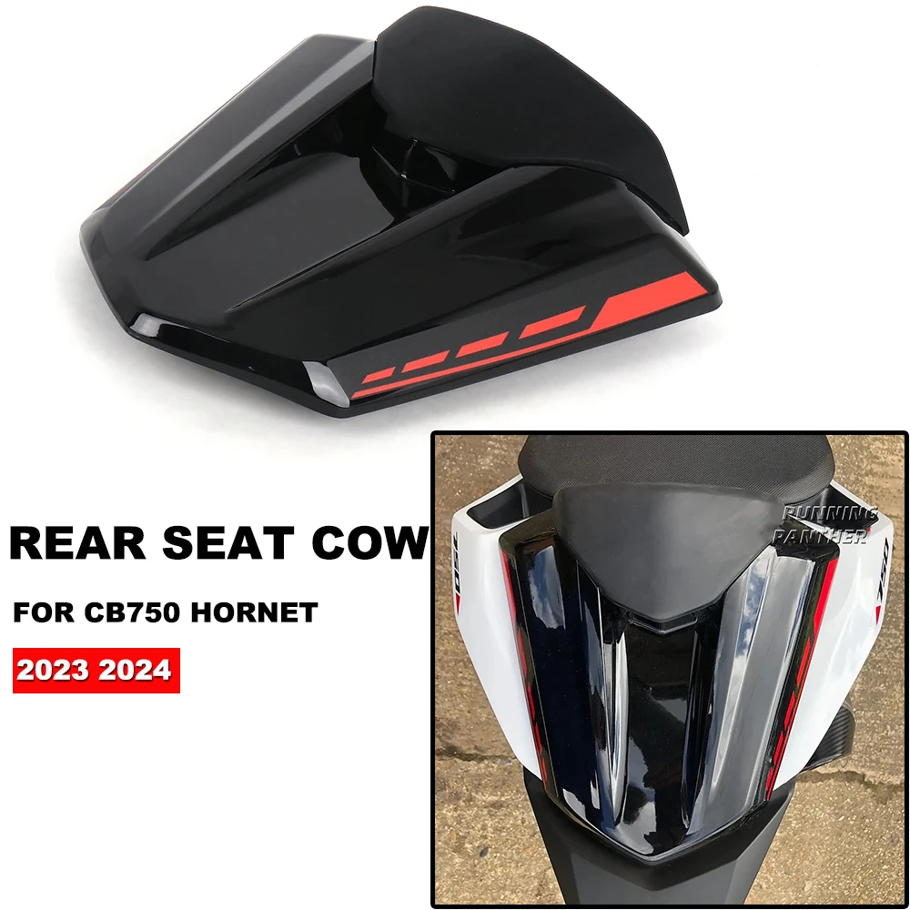 

For Honda CB 750 Hornet CB750 HORNET 2023 2024 Motorcycle Rear Passenger Cowl Seat Back Cover Fairing Carbon Fiber Accessories