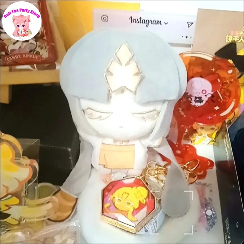 Cookie Kingdom Mysticflour Cookie Kawaii 10cm Boneka Katun NuNu Tubuh Cosplay Anime Mini Lembut Plushies Mainan Figur Penggemar Hadiah