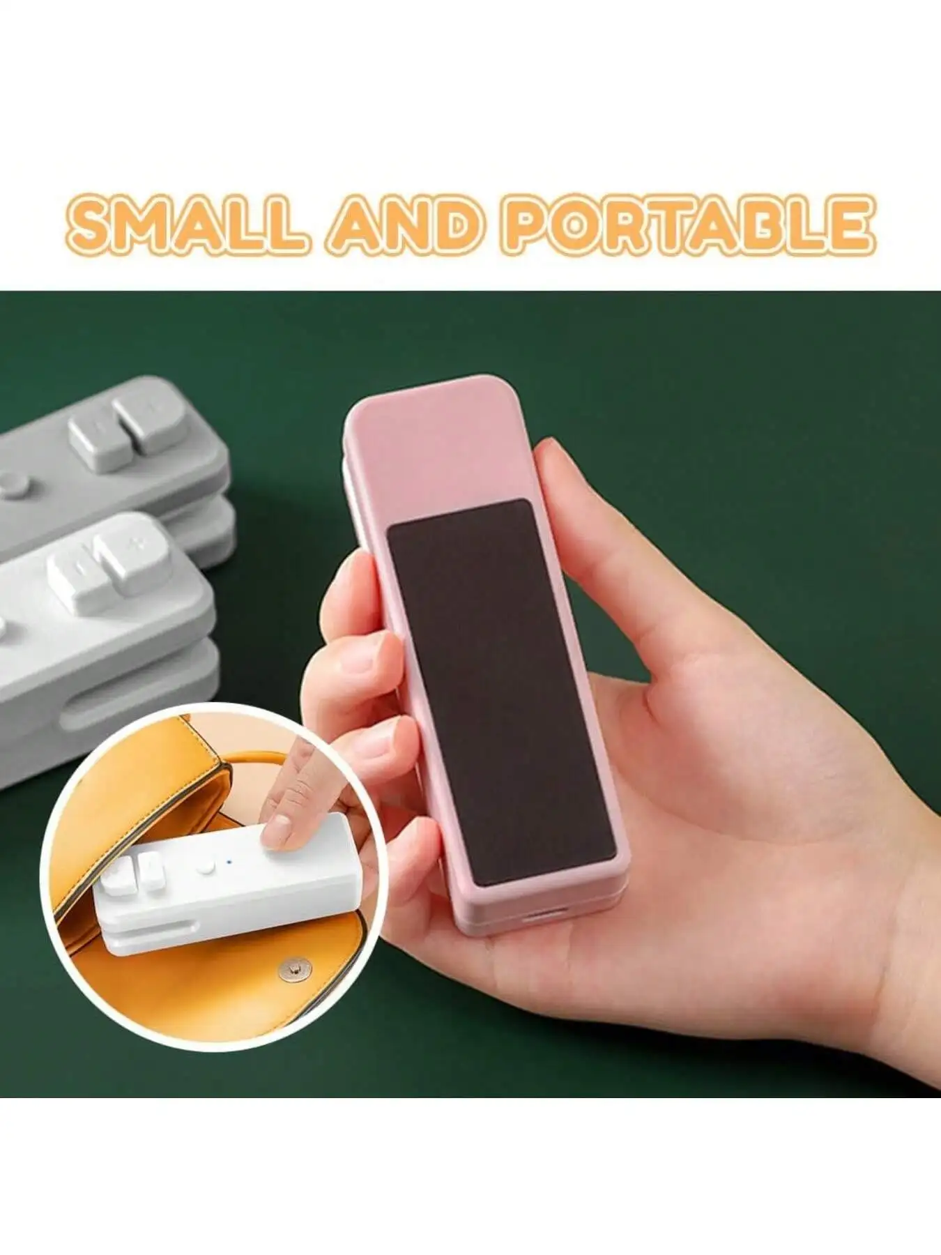 Мини-запайщик пакетов, новинка 2024 года, 2 в 1, запайщик и резак для пакетов, перезаряжаемая через USB мини-запайочная машина, инструмент для термосварки, портативный вакуумный аппарат