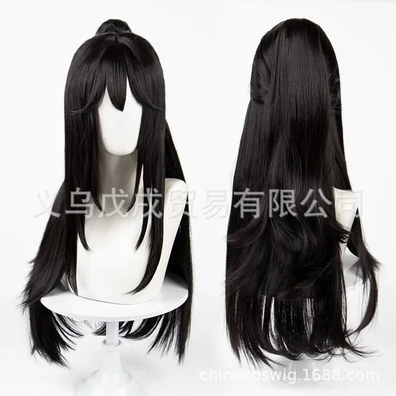 qwerrtyuio. 123456 Cosplay Wu Xiaoxiao Said Weird Fairy Li Huowang Cos Wig Natural Black Matching Ancient Costume Stasdffghjk 98