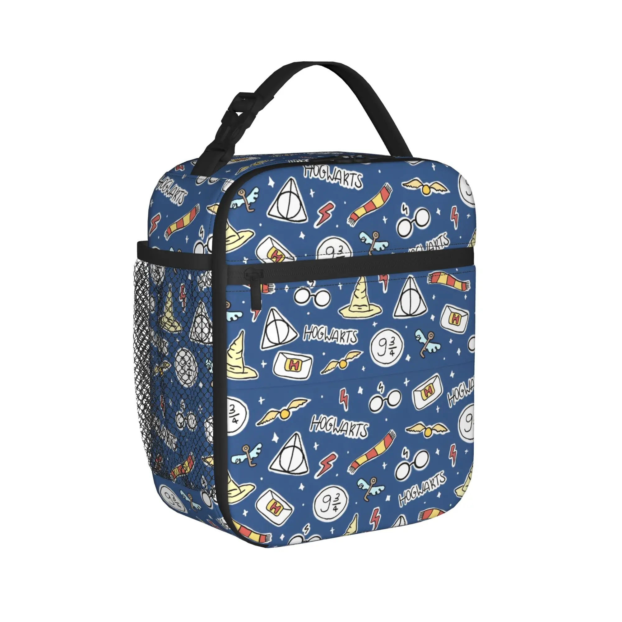 

Insulated Lunch Box H-HP-P Harrys potters magic Accessories Food Box Fashion Cooler Thermal Lunch Box For Travel